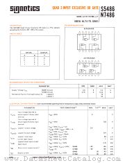 N7486A datasheet pdf Signetics