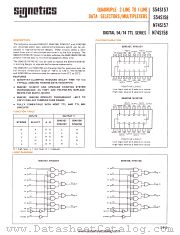 N74S158 datasheet pdf Signetics