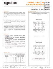 N74S257 datasheet pdf Signetics