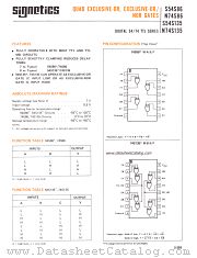 N74S135B datasheet pdf Signetics