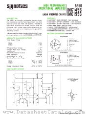 MC1456 datasheet pdf Signetics