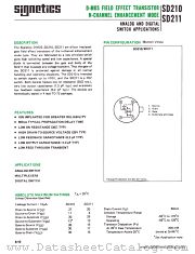 SD211 datasheet pdf Signetics