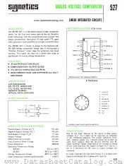 SE527A datasheet pdf Signetics