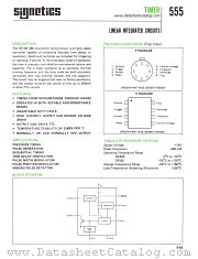 NE555V datasheet pdf Signetics