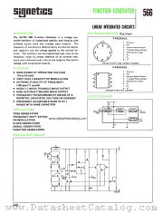 SE566T datasheet pdf Signetics