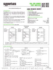 SN7523 datasheet pdf Signetics