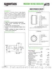 uA723CL datasheet pdf Signetics