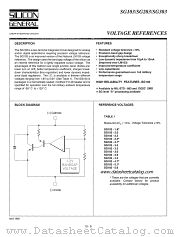 SG103-5.1Z/883B datasheet pdf Silicon General