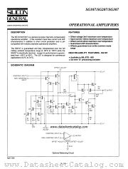 SG207T datasheet pdf Silicon General