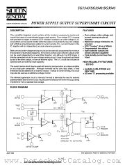 SG1543F/883B datasheet pdf Silicon General