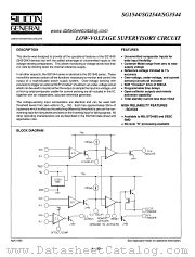 SG2544J datasheet pdf Silicon General