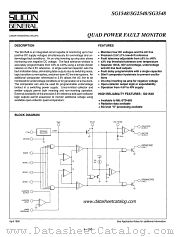 SG2548DW datasheet pdf Silicon General