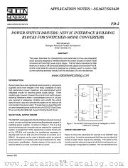 SG1629 datasheet pdf Silicon General