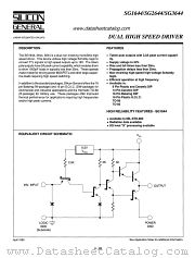 SG1644R/883B datasheet pdf Silicon General