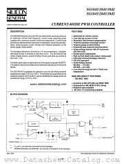 SG1842F/883B datasheet pdf Silicon General