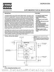 SG29125 datasheet pdf Silicon General