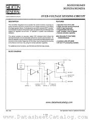 SG3523 datasheet pdf Silicon General