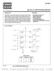 SG3645 datasheet pdf Silicon General