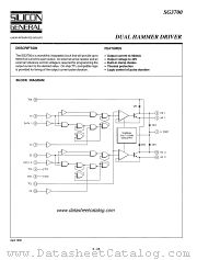 SG3700N datasheet pdf Silicon General