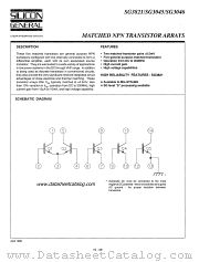 SG3046N datasheet pdf Silicon General