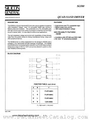 SG508 datasheet pdf Silicon General