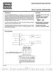 SG55234 datasheet pdf Silicon General