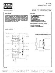 SG5792J datasheet pdf Silicon General