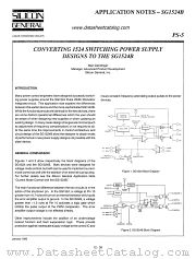 SG1524B datasheet pdf Silicon General