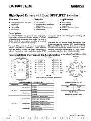 596208767301XA datasheet pdf Siliconix