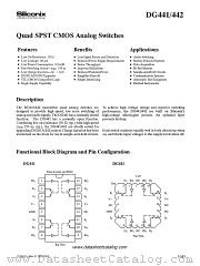 5962-9204102M2A datasheet pdf Siliconix