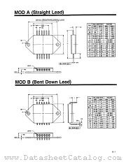 MOD A datasheet pdf Siliconix