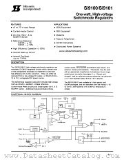 Si9101 datasheet pdf Siliconix
