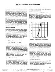 MOSPOWER datasheet pdf Siliconix