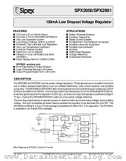 SPX2950ACN-5.0 datasheet pdf Sipex Corporation