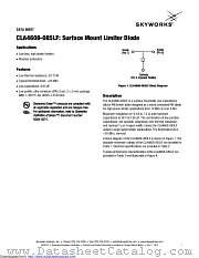 CLA4608-085LF datasheet pdf Skyworks Solutions