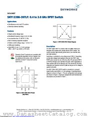 SKY13396-397LF datasheet pdf Skyworks Solutions