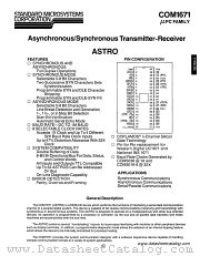 COM1671 datasheet pdf Standard Microsystems