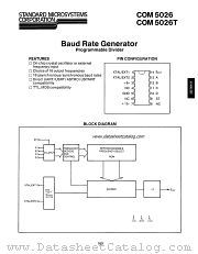 COM5026 datasheet pdf Standard Microsystems