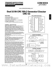 COM8004 datasheet pdf Standard Microsystems