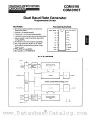 COM8116 datasheet pdf Standard Microsystems