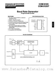 COM8126T datasheet pdf Standard Microsystems