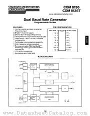 COM8136 datasheet pdf Standard Microsystems