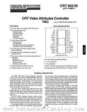 CRT9021B datasheet pdf Standard Microsystems