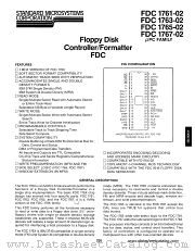 FDC1763-02 datasheet pdf Standard Microsystems