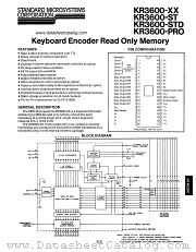 KR3600-XX datasheet pdf Standard Microsystems