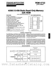 ROM4732 datasheet pdf Standard Microsystems