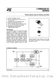 L78M06ABDT datasheet pdf ST Microelectronics