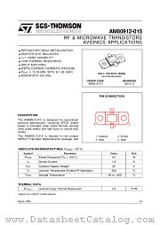 AM80912-015 datasheet pdf ST Microelectronics