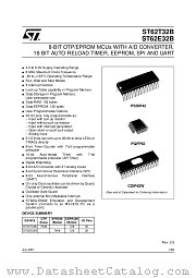 ST6232BB6 datasheet pdf ST Microelectronics