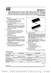 ST72C171 datasheet pdf ST Microelectronics